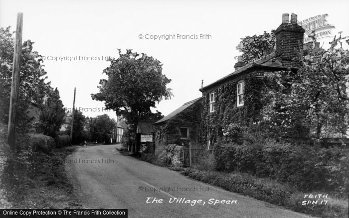 Photo of Speen, The Village c.1960