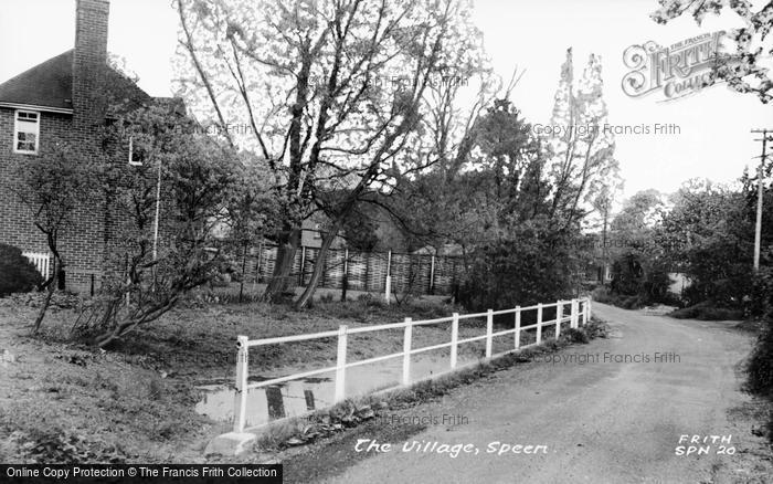 Photo of Speen, The Village c.1960