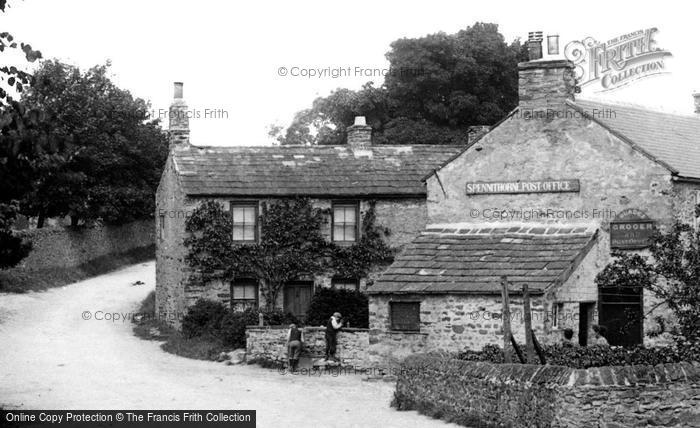 Photo of Spennithorne, The Post Office 1896