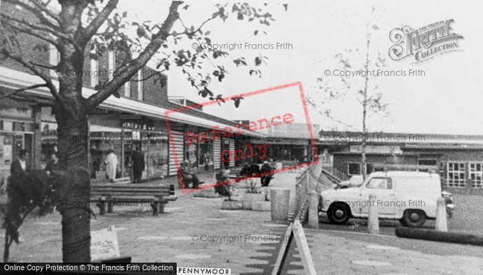 Photo of Spennymoor, Parkwood Precinct c.1960