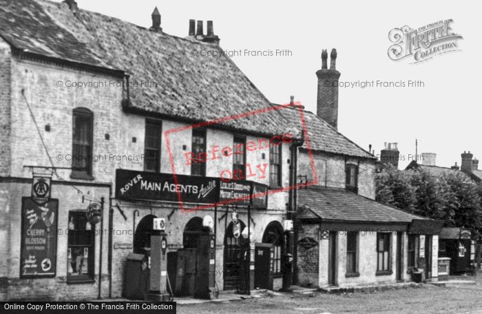 Photo of Spilsby, Garage, The Terrace c.1955