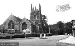 St James Church c.1955, Spilsby