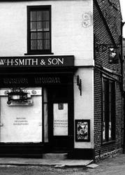 W H Smith & Son, Market Street c.1955, Spilsby