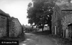 Church Lane c.1955, Spofforth
