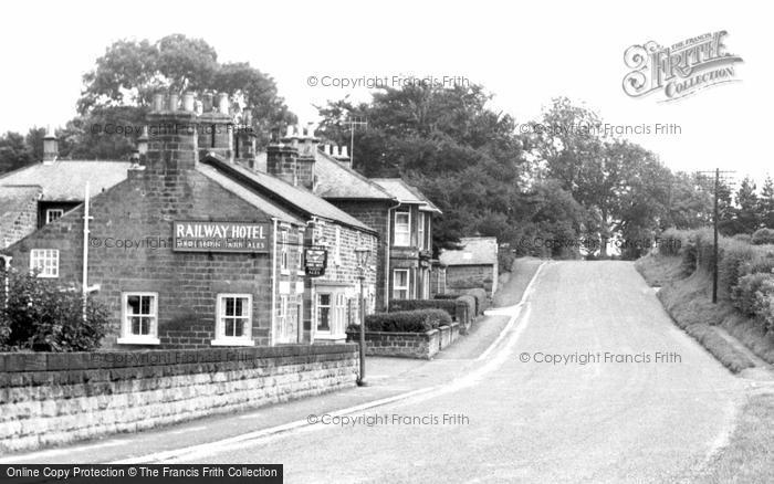 Photo of Spofforth, Station Road, Railway Hotel c.1955