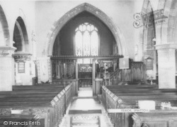 Church Interior c.1965, Spratton