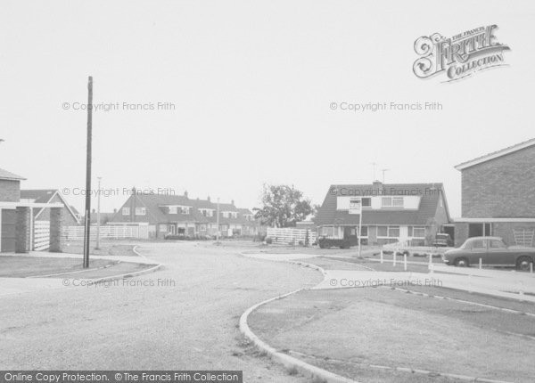 Photo of Spratton, Willow Close c.1965
