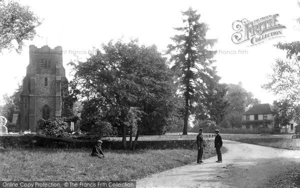 Photo of Springfield, All Saints' Church 1906