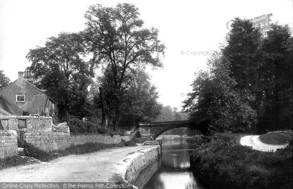 Photo of Sprotbrough, Bridge On The Canal 1895