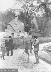 Photographers By The Lock 1890, Sprotbrough
