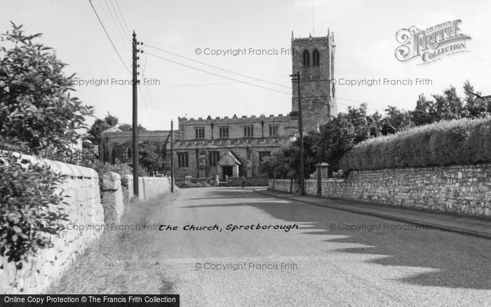 Photo of Sprotbrough, The Church c.1955