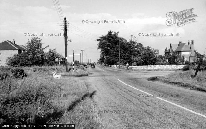 Photo of Sprotbrough, The Cross Roads c.1955