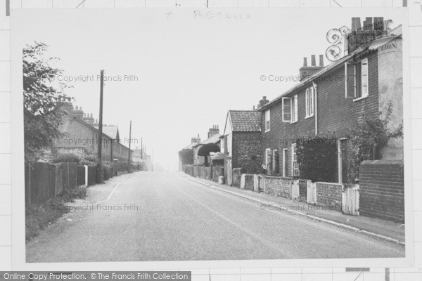 Photo of Sproughton, High Street c.1955