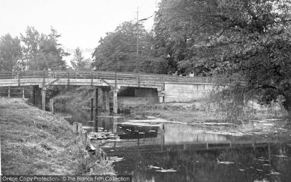 Photo of Sproughton, The Bridge 1955