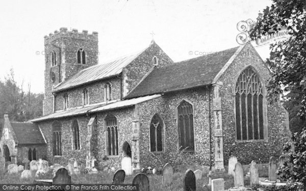 Photo of Sproughton, The Church c.1955