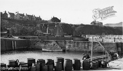 Harbourside c.1955, St Abbs