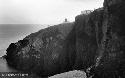Head, The Lighthouse c.1935, St Abbs