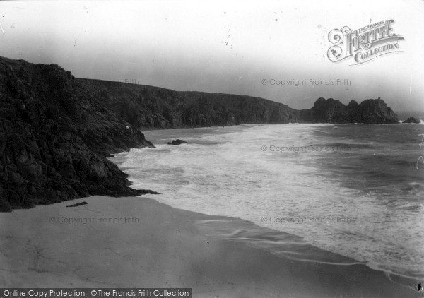Photo of St Agnes, Beach c.1955
