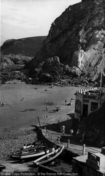 Photo of St Agnes, Beach c.1955