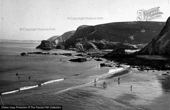 Photo of St Agnes, Beach c.1955