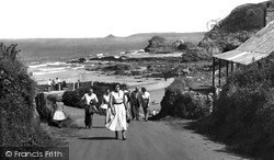 Beach Road c.1955, St Agnes