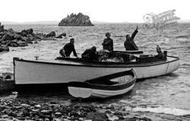 Boats At The Jetty c.1955, St Agnes