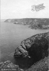 Coast At Trevaunance c.1890, St Agnes