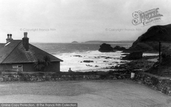 Photo of St Agnes, Coast c.1955