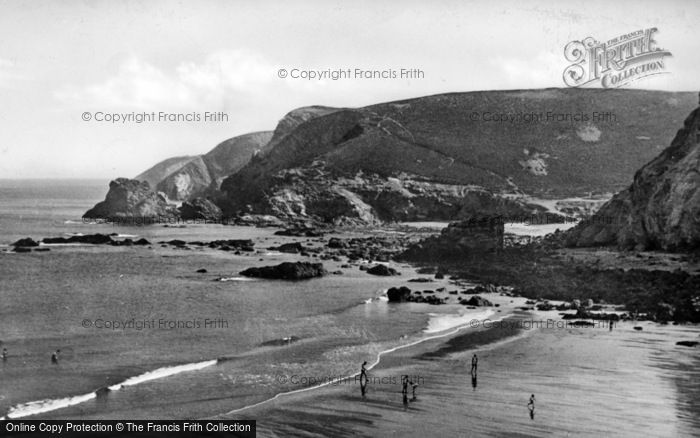 Photo of St Agnes, The Beach c.1955
