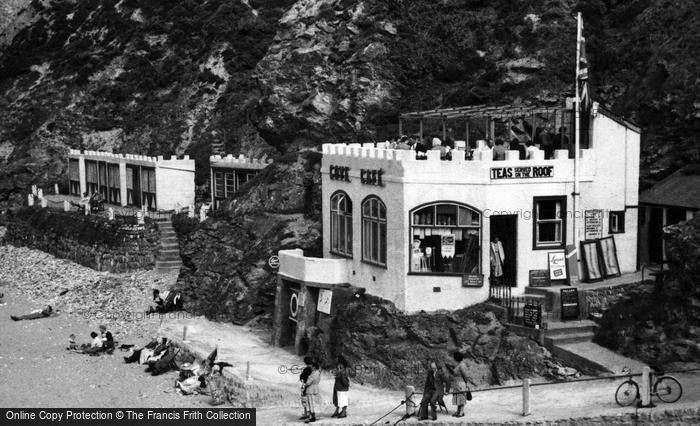 Photo of St Agnes, The Cove Cafe c.1960