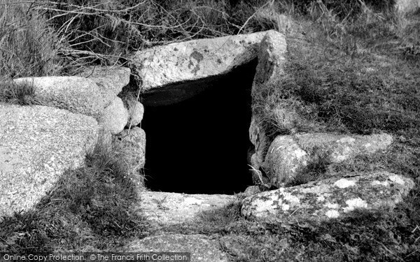 Photo of St Agnes, The Holy Well Of St Warna c.1955