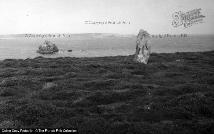 Photo of St Agnes, The Old Man Of Gugh c.1955