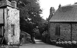 Town Hill And Church c.1960, St Agnes