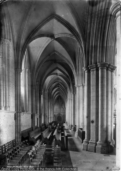 Photo of St Albans, Cathedral And Abbey Church, Aisle Nave 1886
