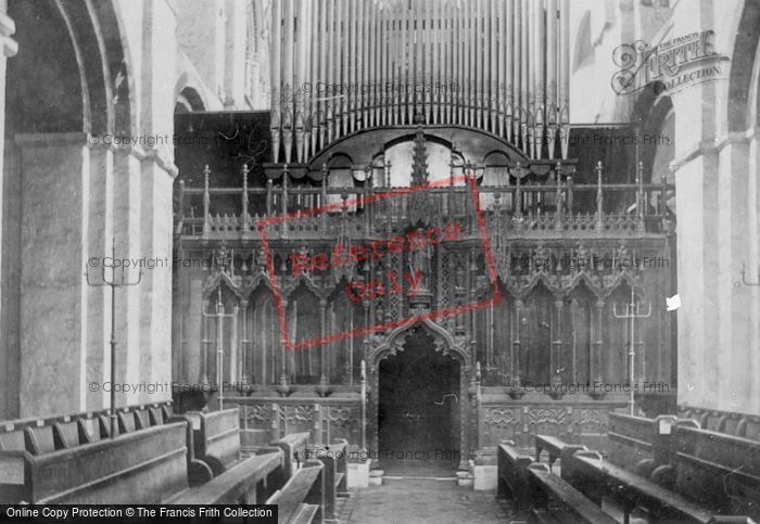 Photo of St Albans, Cathedral And Abbey Church, Choir Screen 1886