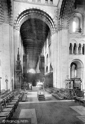 Cathedral And Abbey Church, Choir West 1921, St Albans