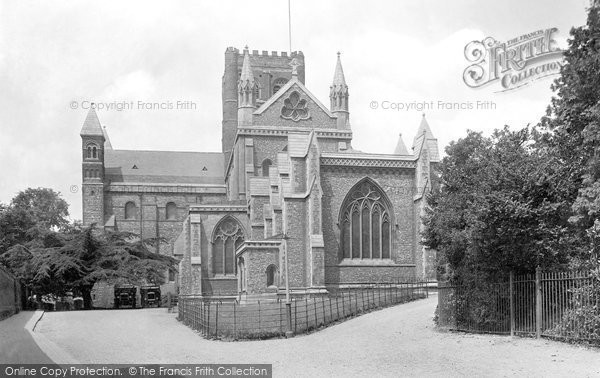 Photo of St Albans, Cathedral And Abbey Church, East End 1921