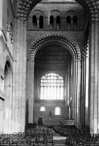Photo of St Albans, Cathedral And Abbey Church Interior c.1885