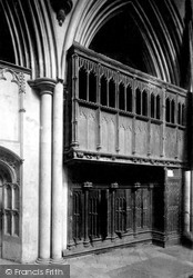Cathedral And Abbey Church, Watch Gallery 1886, St Albans