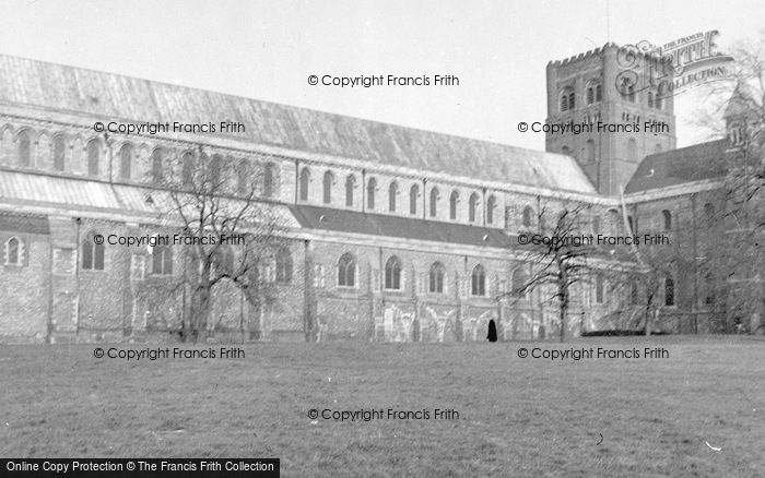 Photo of St Albans, Cathedral c.1950