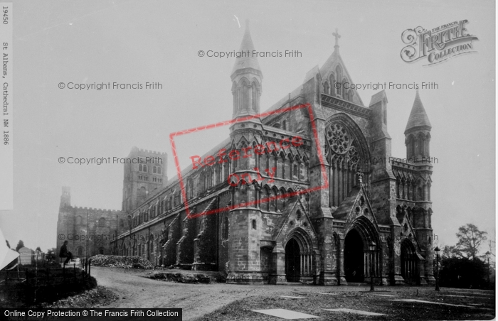 Photo of St Albans, Cathedral Nw 1886