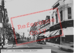 Chequer Street c.1955, St Albans