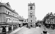 Clock Tower And Market Cross 1921, St Albans