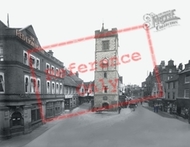 Clock Tower And Market Cross 1921, St Albans