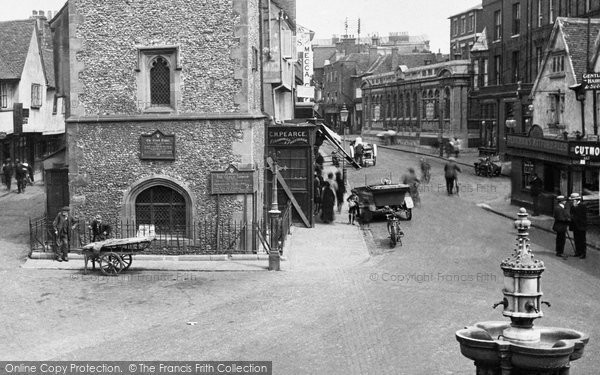 Photo of St Albans, Drinking Fountain 1921