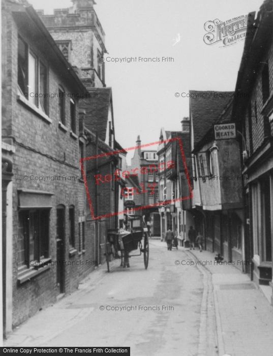 Photo of St Albans, French Row c.1955