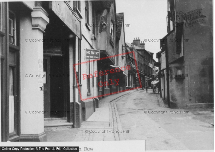 Photo of St Albans, French Row c.1955