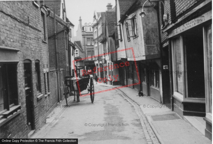 Photo of St Albans, French Row c.1955