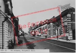 Holywell Hill c.1955, St Albans