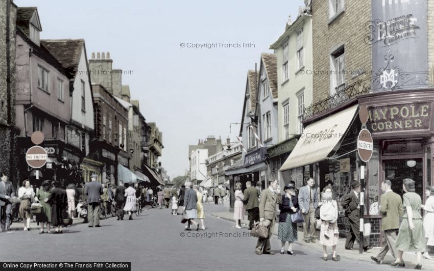 St Albans, Market Place c1950